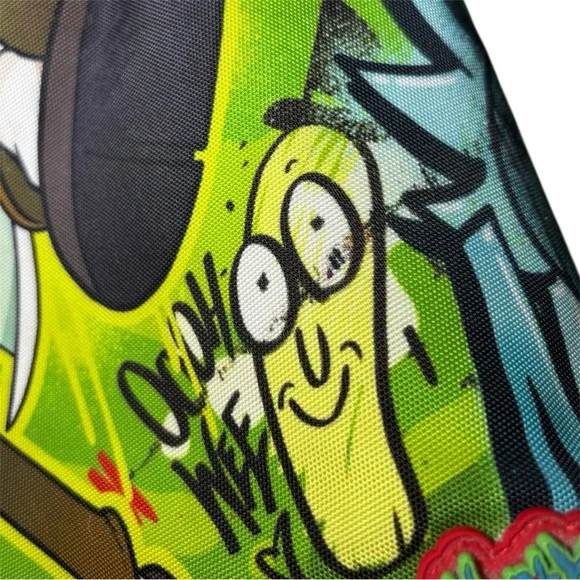 Sprayground Backpack Limited Edition Rick & Morty Genius AOP - Picture 12 of 14